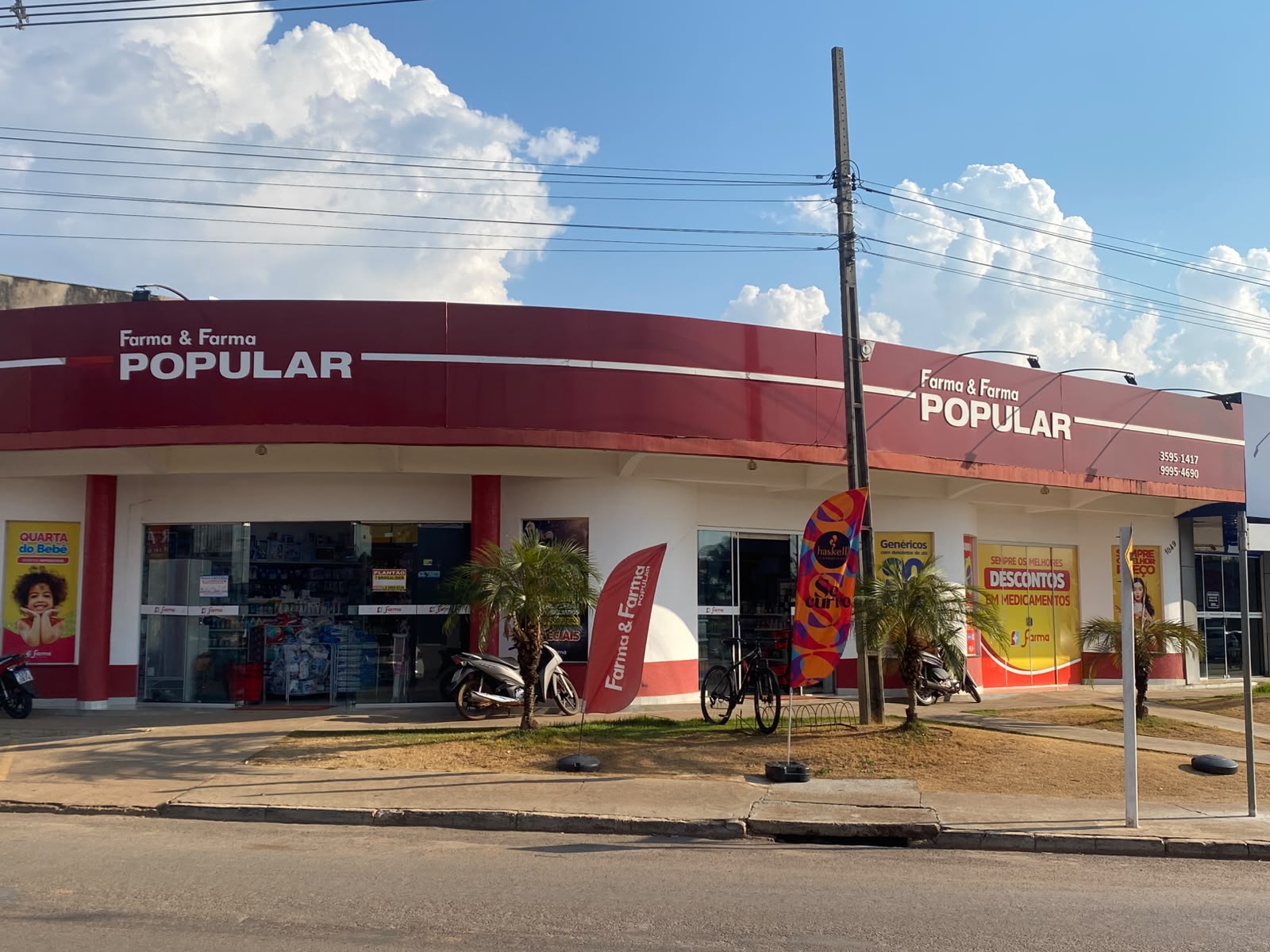 Fachada da Farma & Farma Popular Matupá